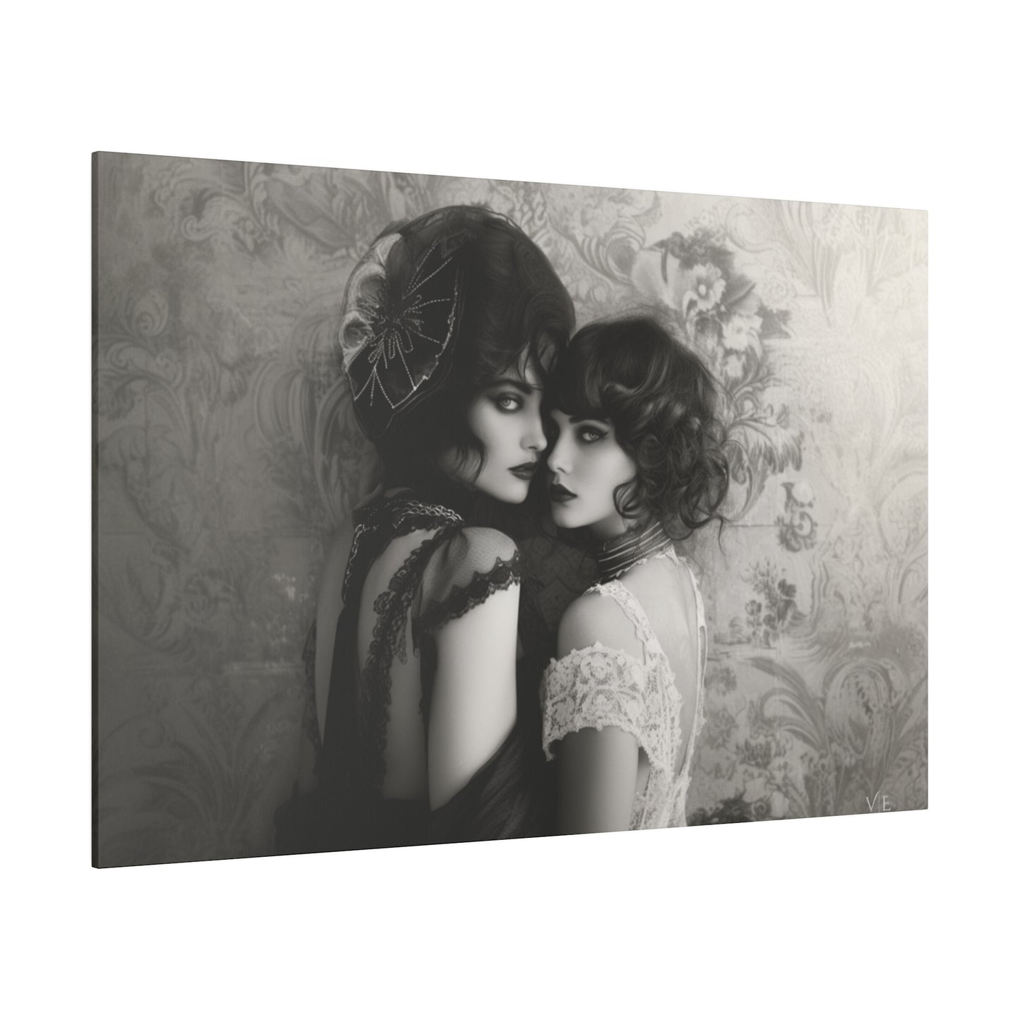 Timeless Love - Vintage Lesbian Erotica Canvas