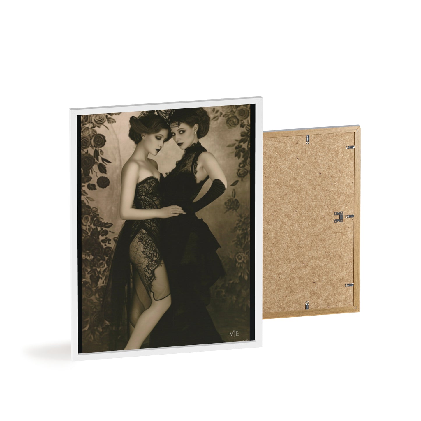 Classic Vintage Erotic Beauty - Vintage Lesbian Erotica Poster
