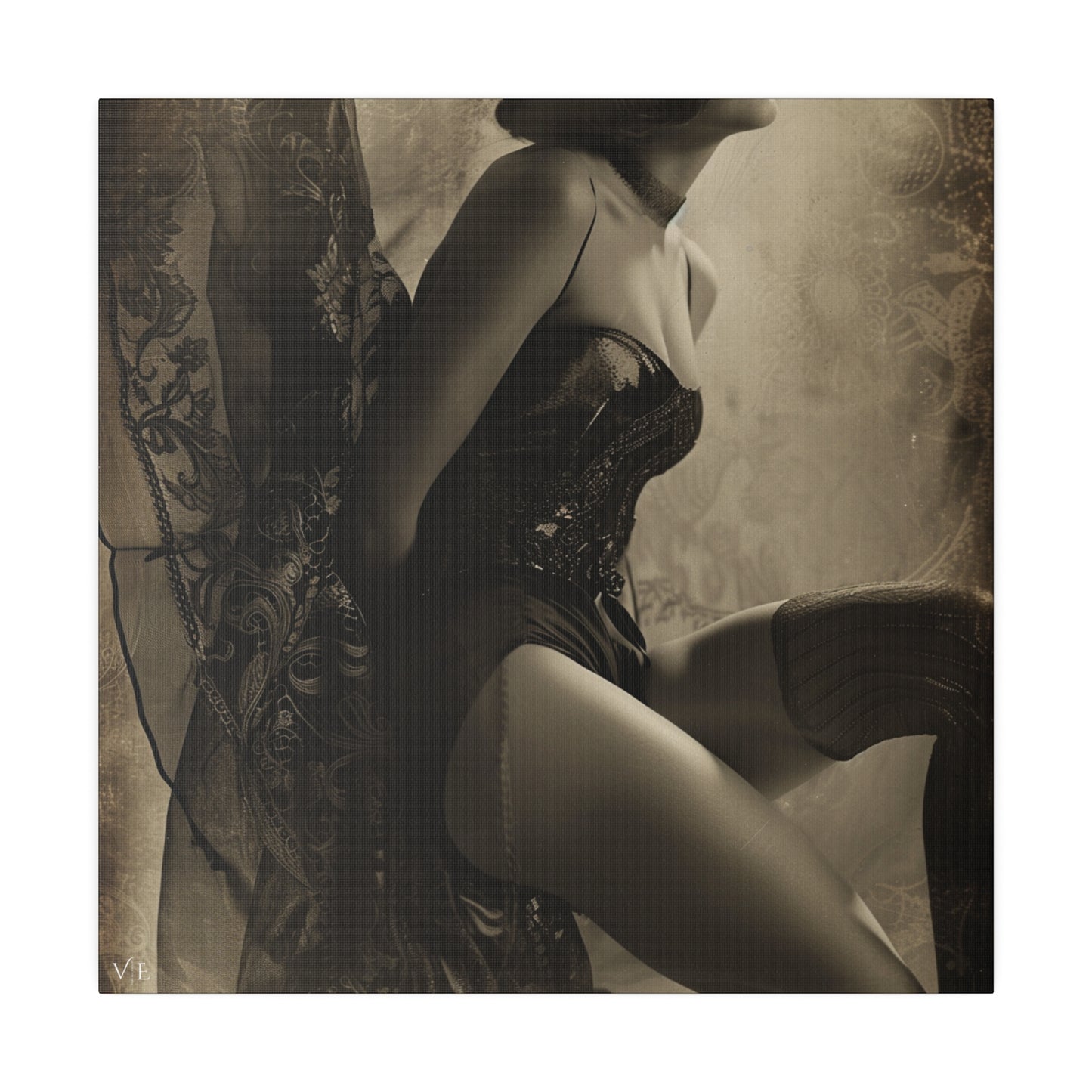 Vintage Desires Canvas - Exploring 1950s Erotica