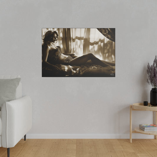 Timeless Temptations - Vintage Erotic Beauty Canvas