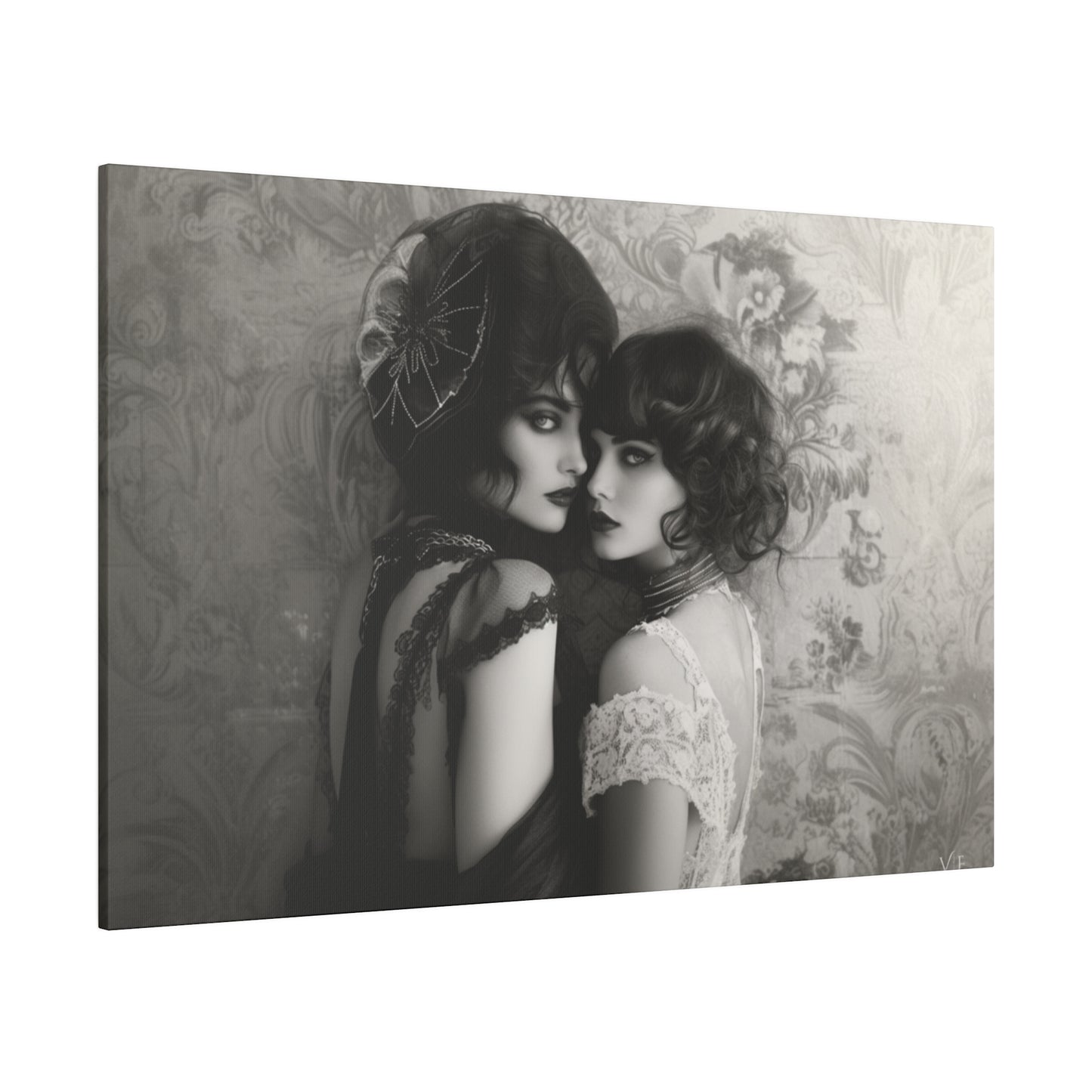 Timeless Love - Vintage Lesbian Erotica Canvas