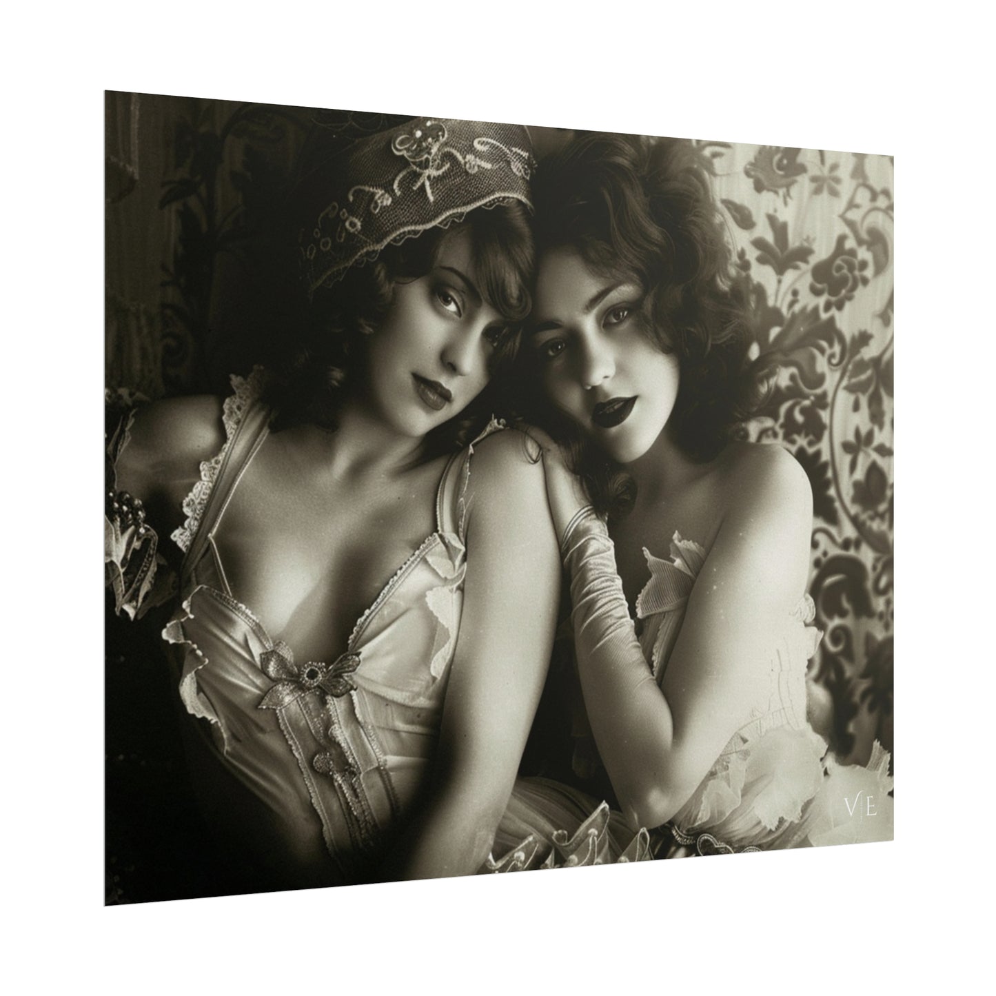 Beautiful Ladies - Vintage Erotica Lingerie Poster