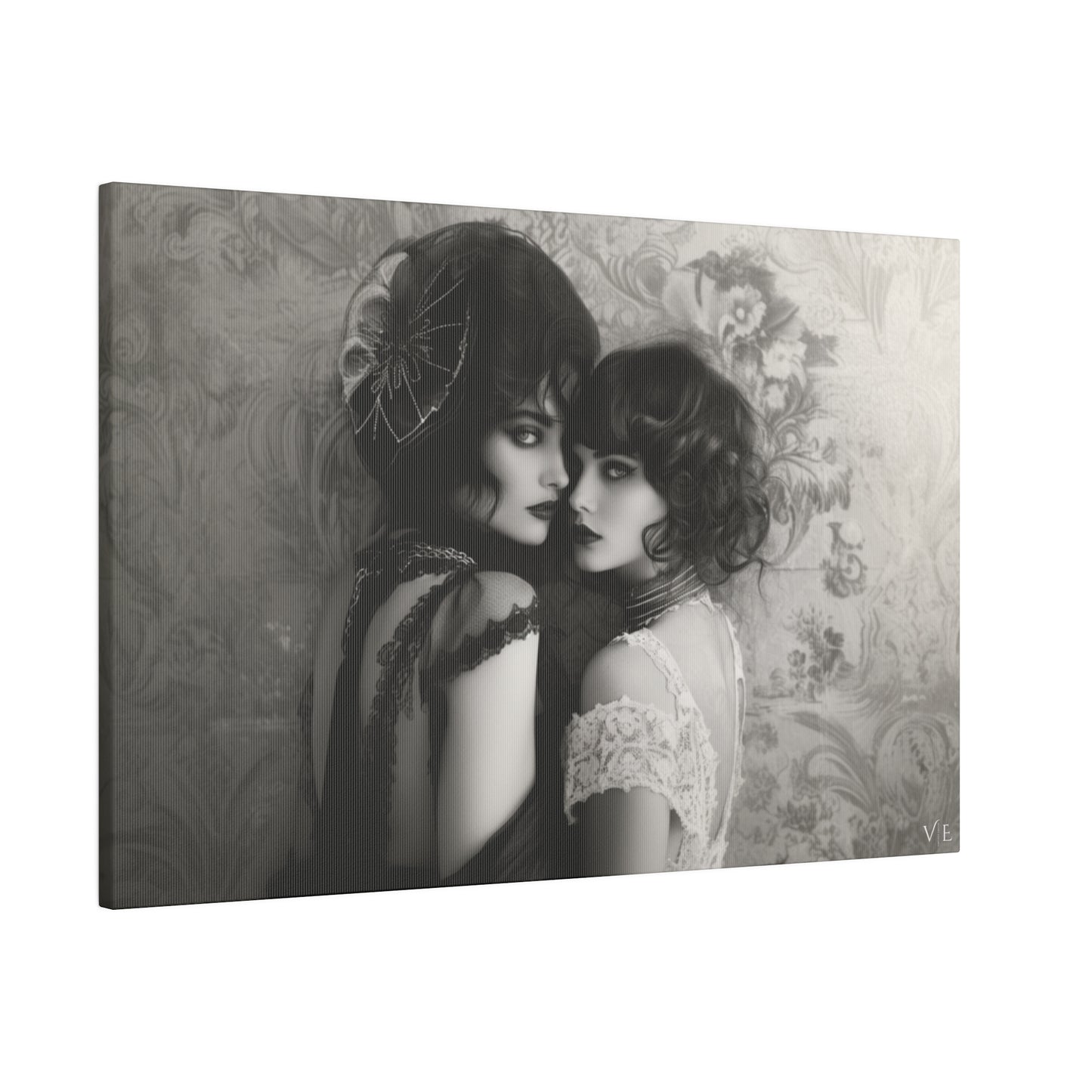 Timeless Love - Vintage Lesbian Erotica Canvas