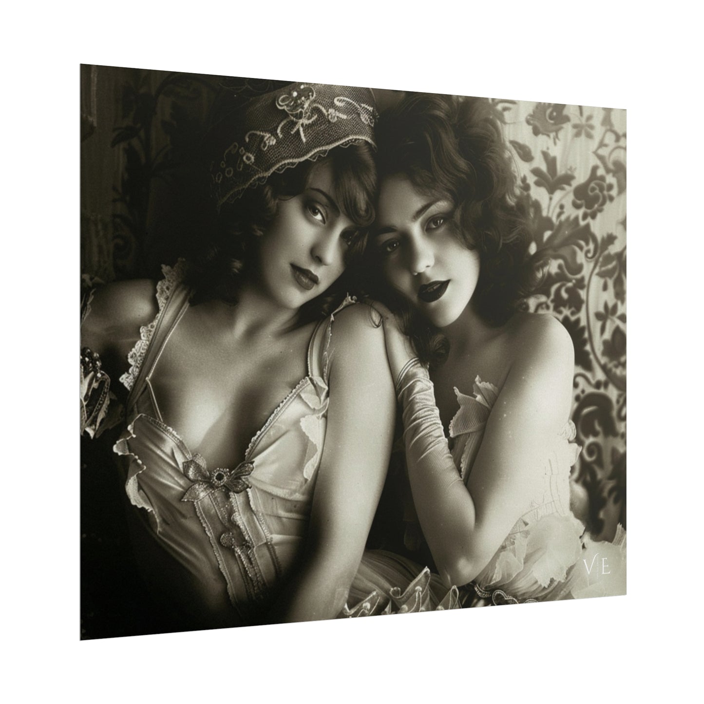 Beautiful Ladies - Vintage Erotica Lingerie Poster