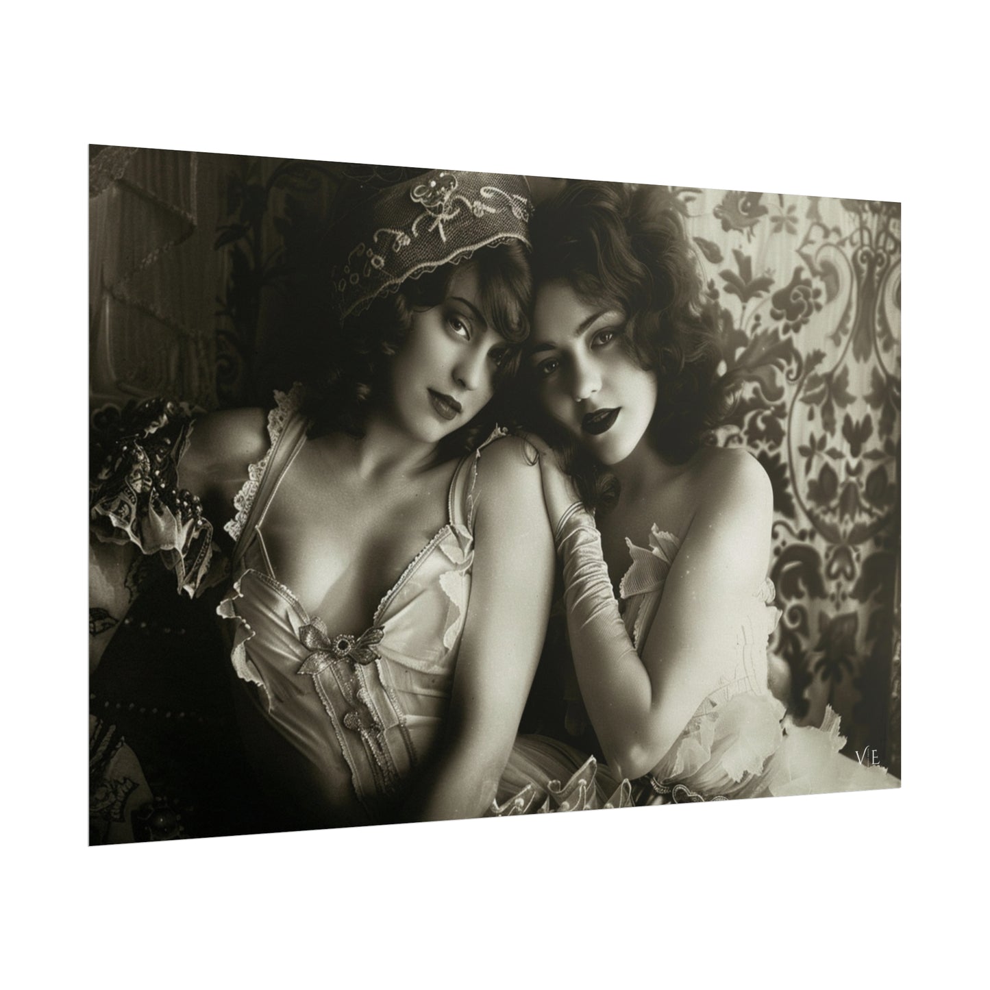 Beautiful Ladies - Vintage Erotica Lingerie Poster