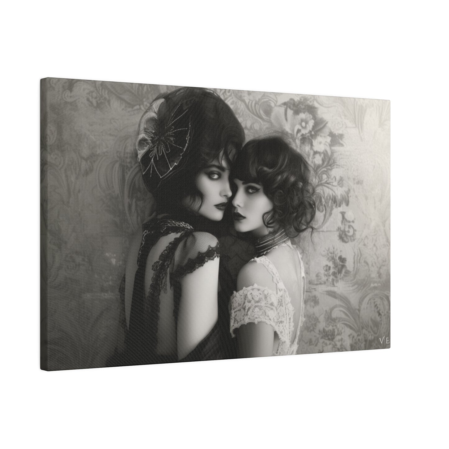 Timeless Love - Vintage Lesbian Erotica Canvas