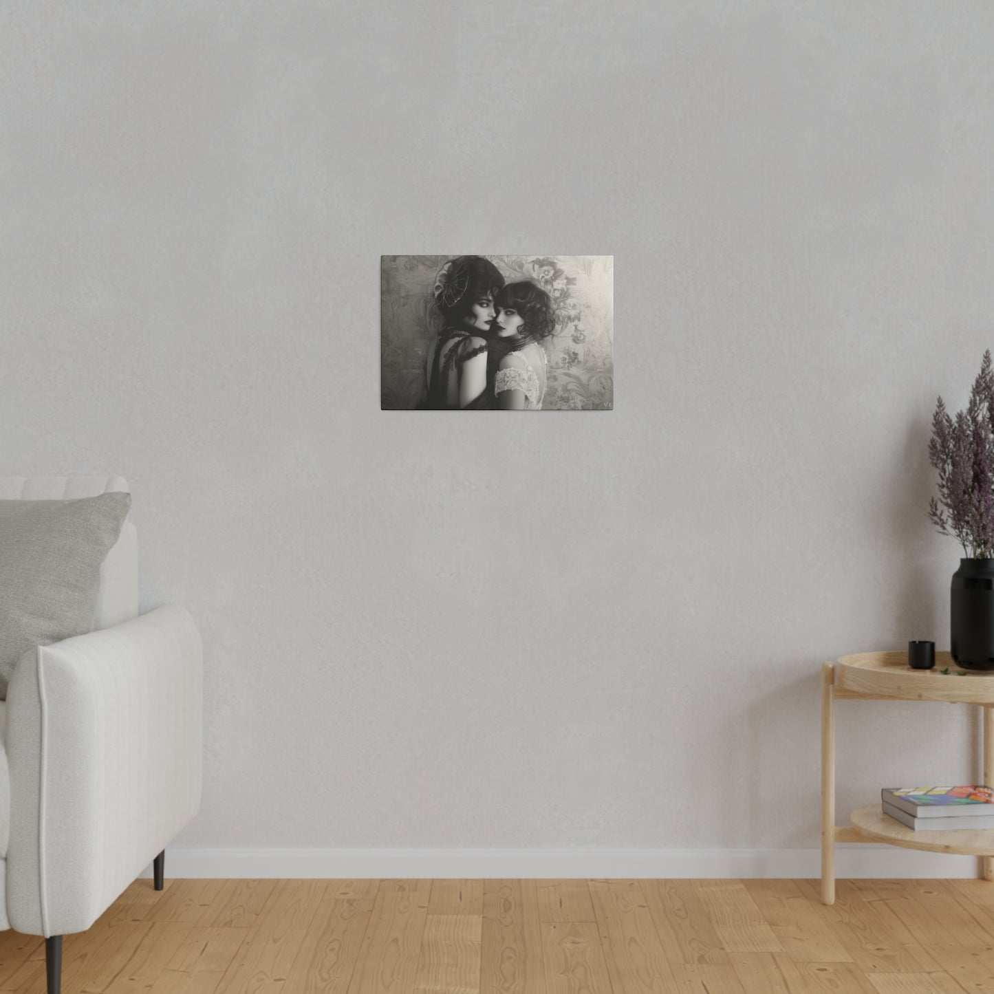 Timeless Love - Vintage Lesbian Erotica Canvas