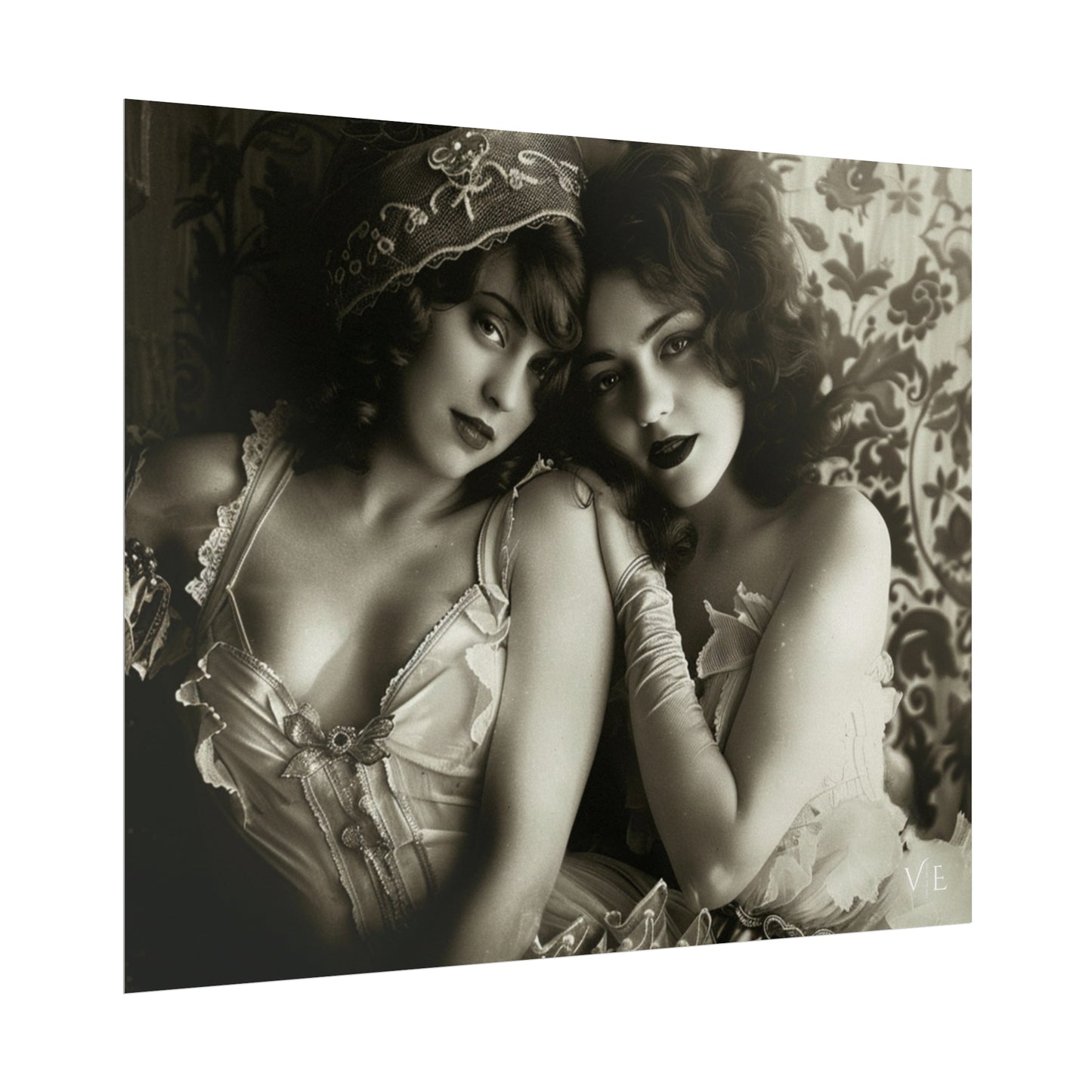 Beautiful Ladies - Vintage Erotica Lingerie Poster