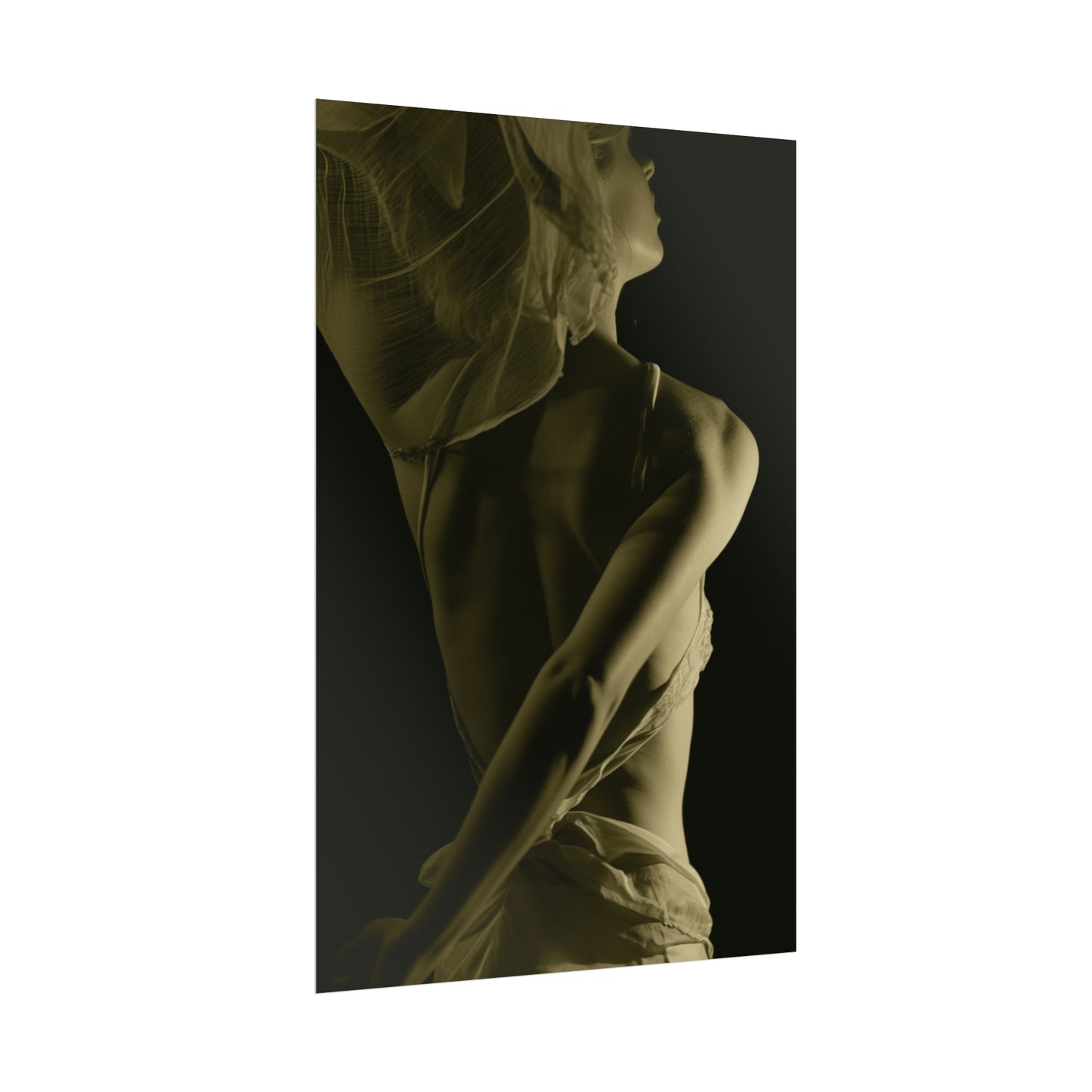 Sensual Woman Vintage Photo Poster