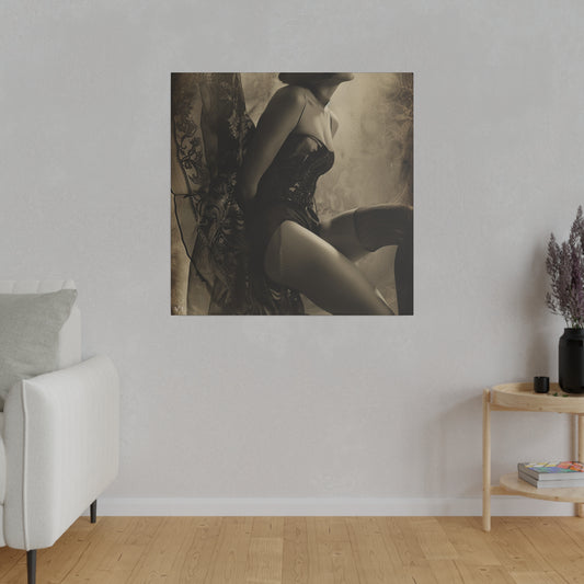 Vintage Desires Canvas - Exploring 1950s Erotica