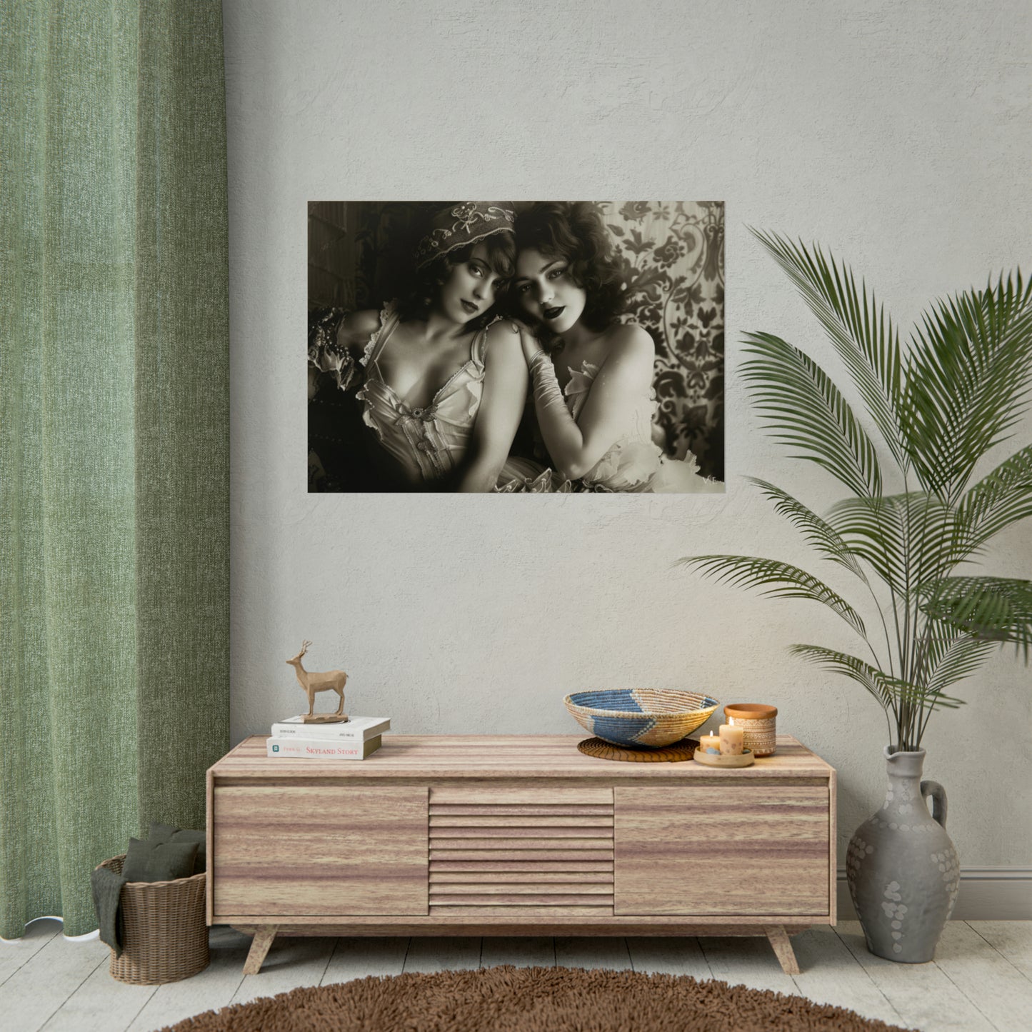 Beautiful Ladies - Vintage Erotica Lingerie Poster