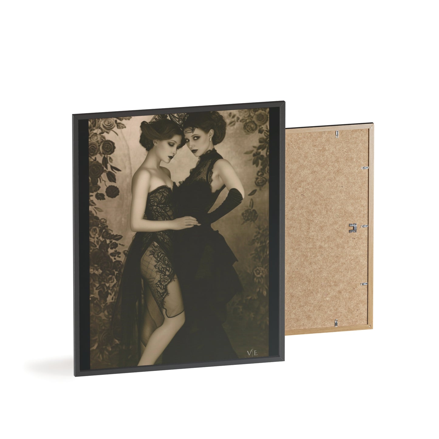 Classic Vintage Erotic Beauty - Vintage Lesbian Erotica Poster
