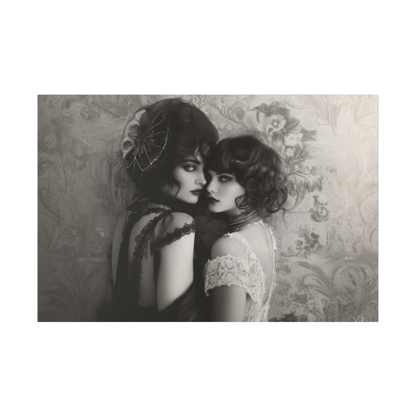 Timeless Love - Vintage Lesbian Erotica Canvas