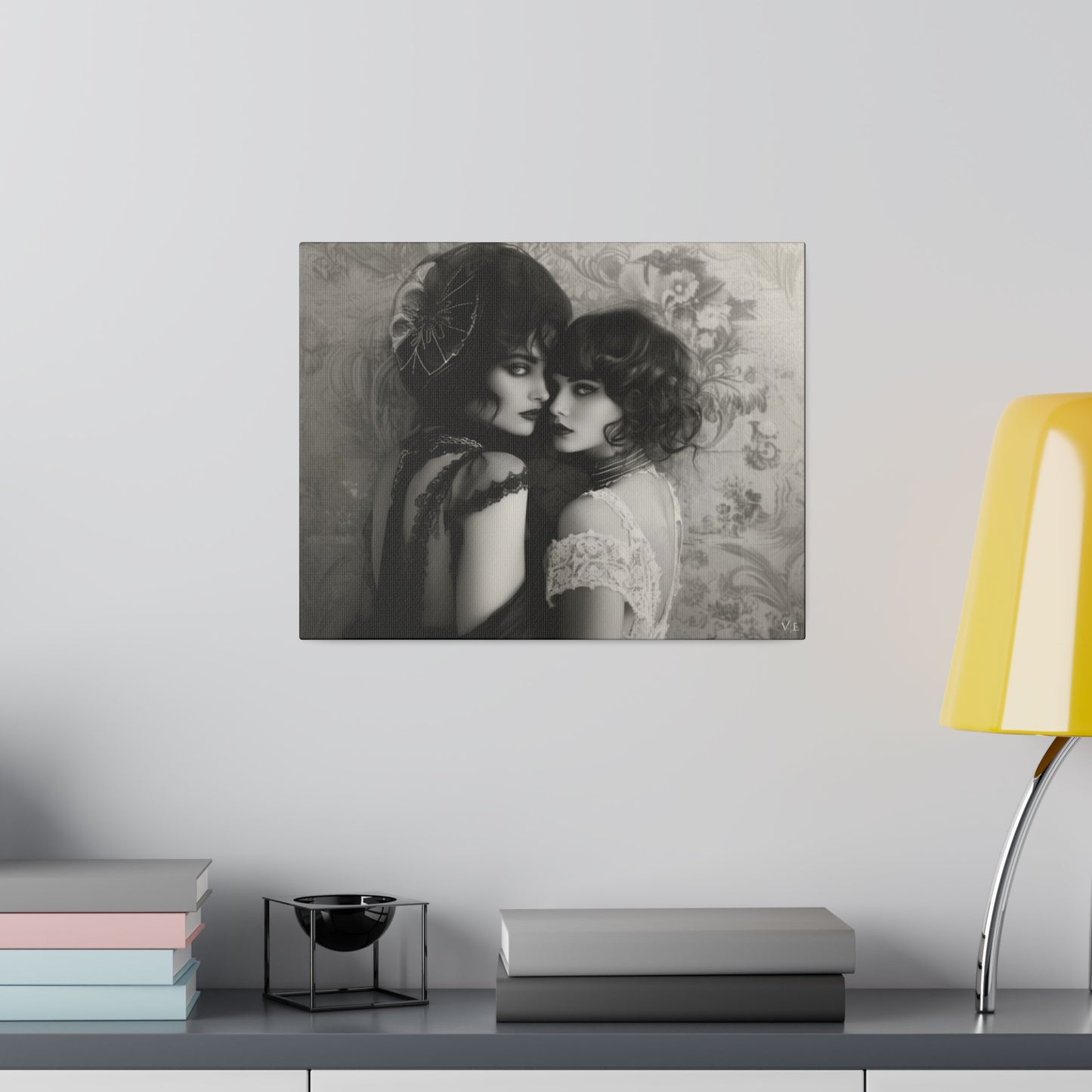Timeless Love - Vintage Lesbian Erotica Canvas