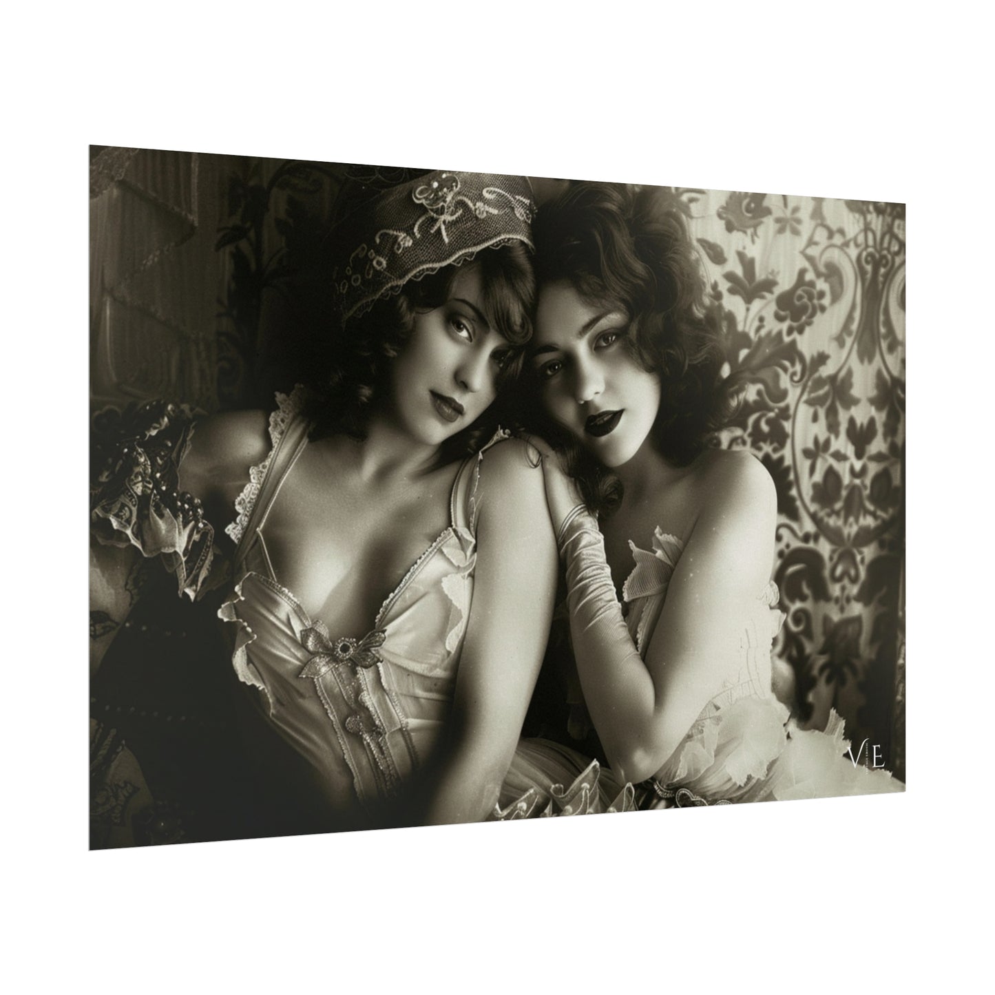 Beautiful Ladies - Vintage Erotica Lingerie Poster