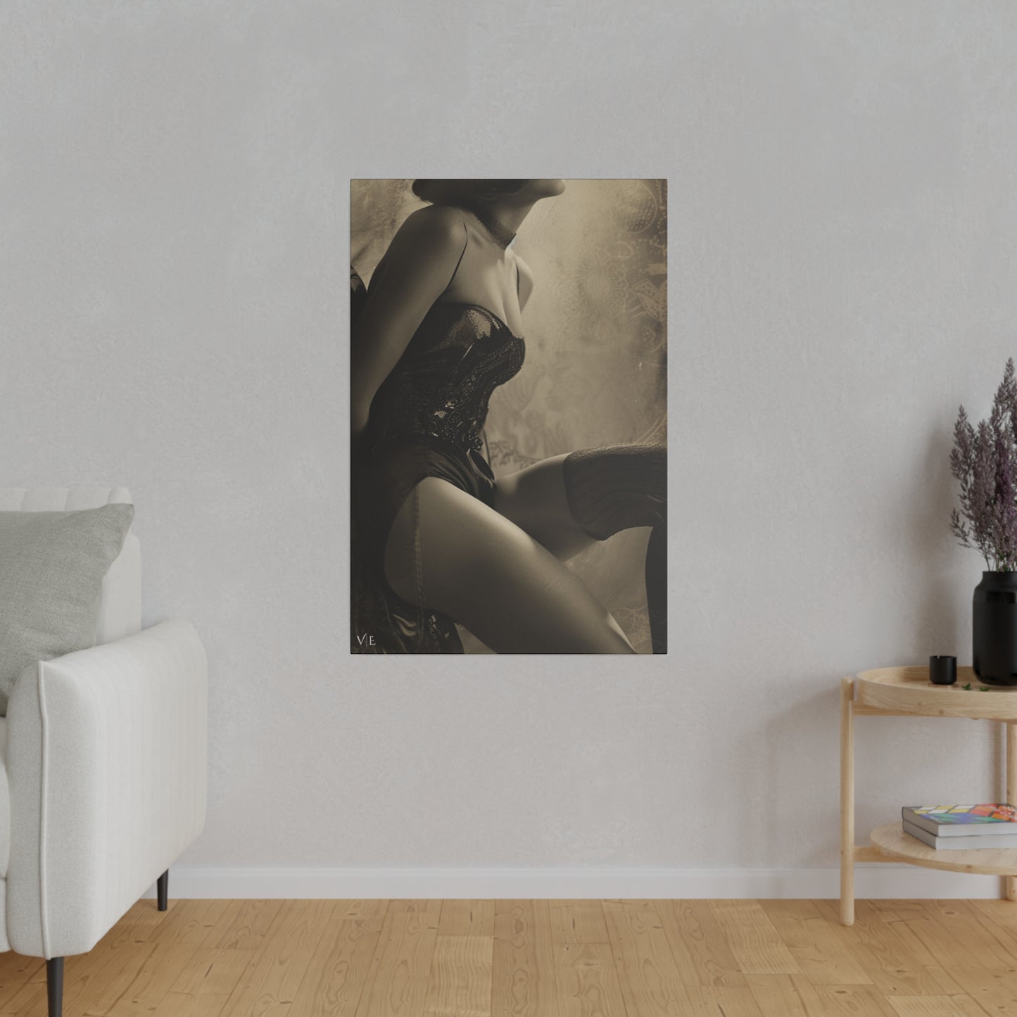 Vintage Desires Canvas - Exploring 1950s Erotica