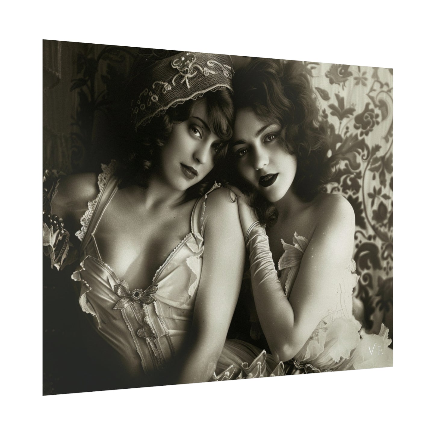 Beautiful Ladies - Vintage Erotica Lingerie Poster