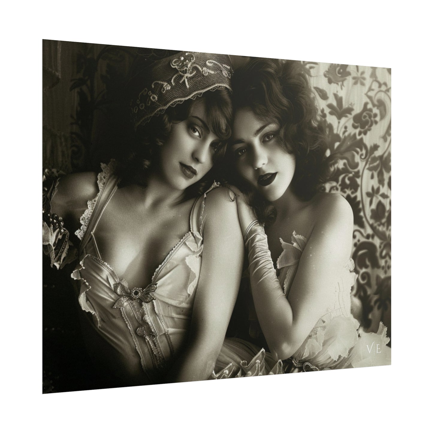 Beautiful Ladies - Vintage Erotica Lingerie Poster