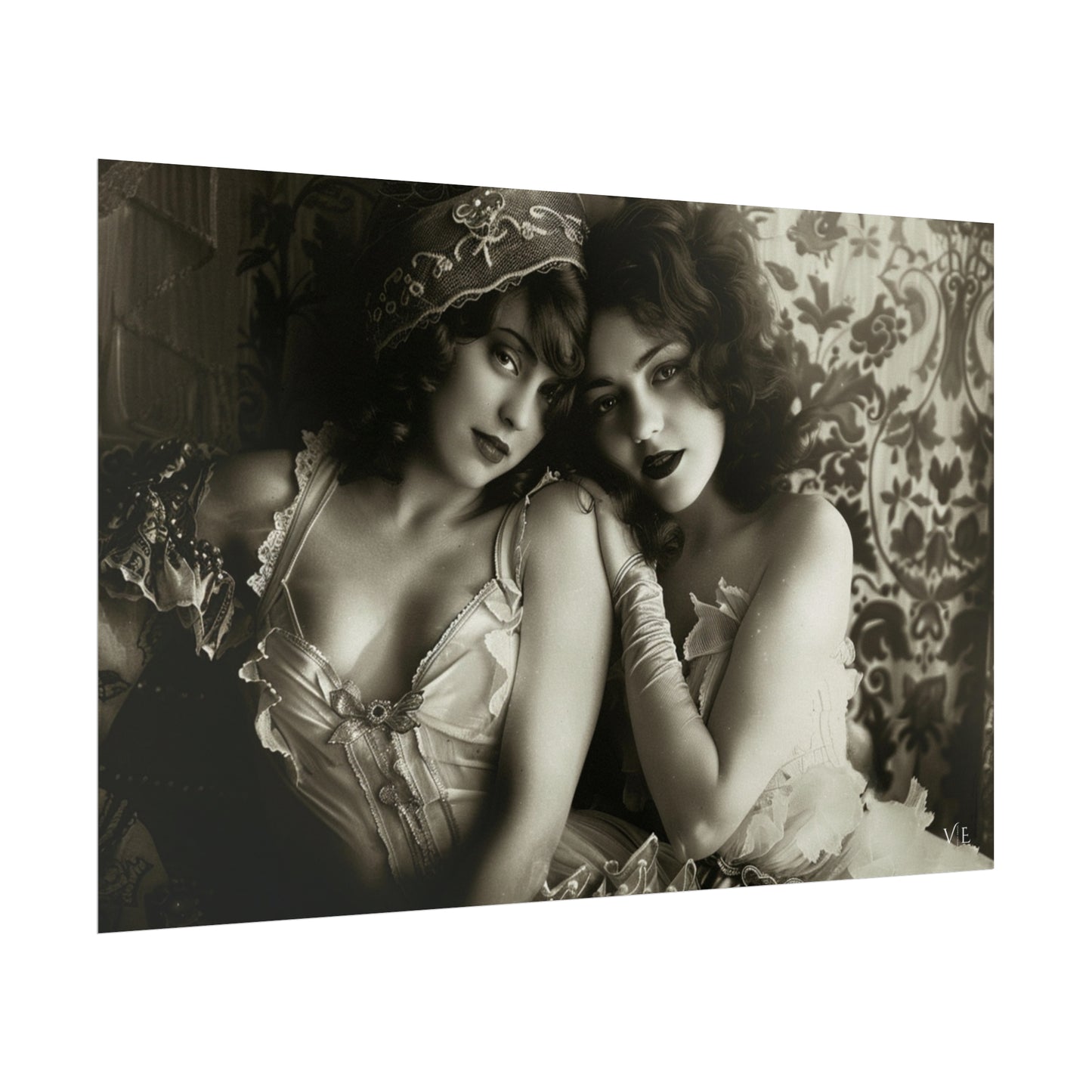 Beautiful Ladies - Vintage Erotica Lingerie Poster