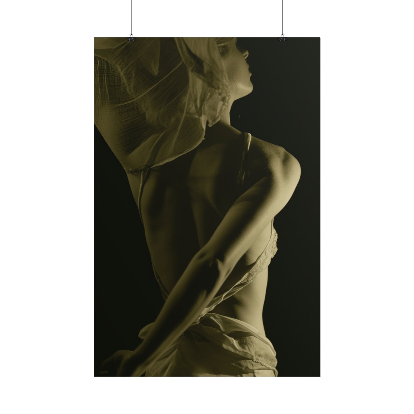 Sensual Woman Vintage Photo Poster