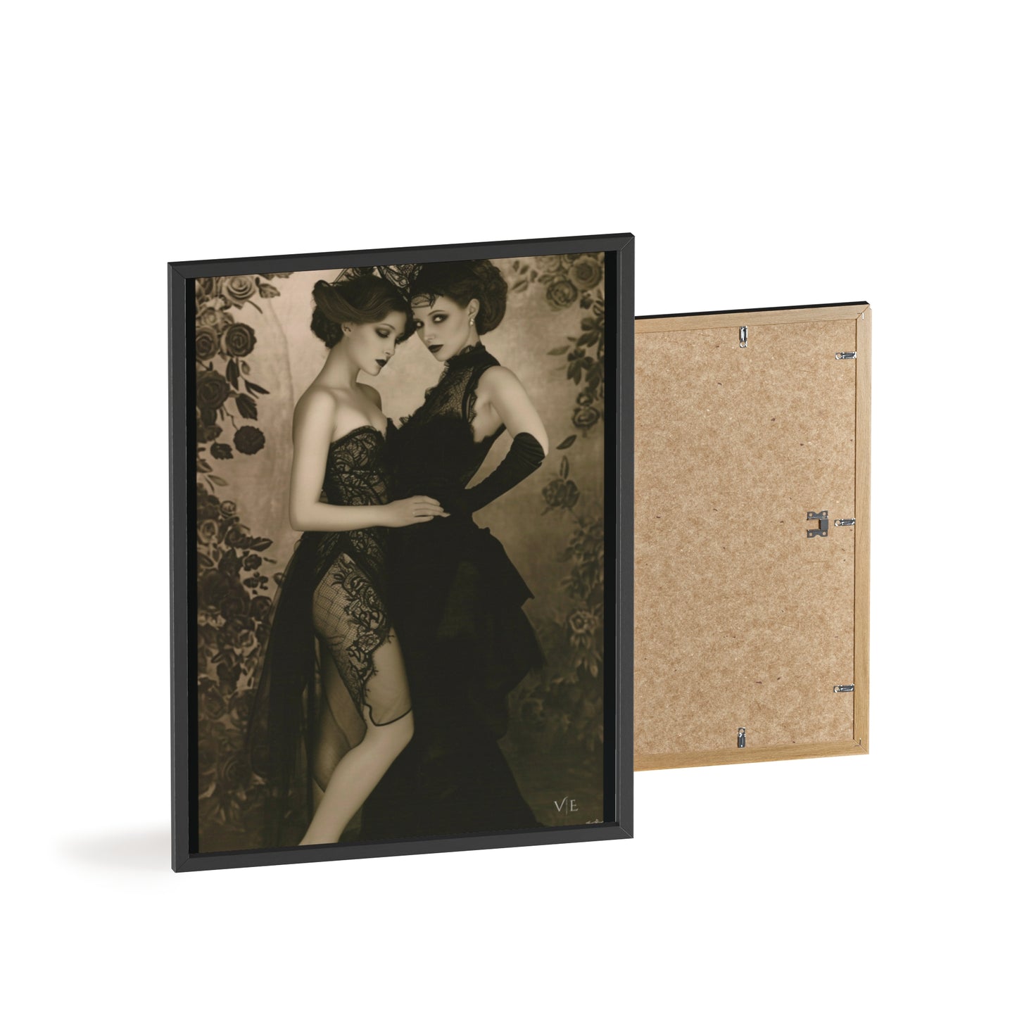 Classic Vintage Erotic Beauty - Vintage Lesbian Erotica Poster