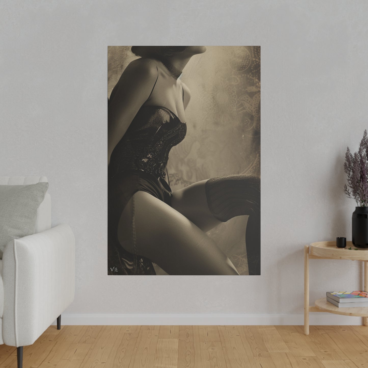 Vintage Desires Canvas - Exploring 1950s Erotica